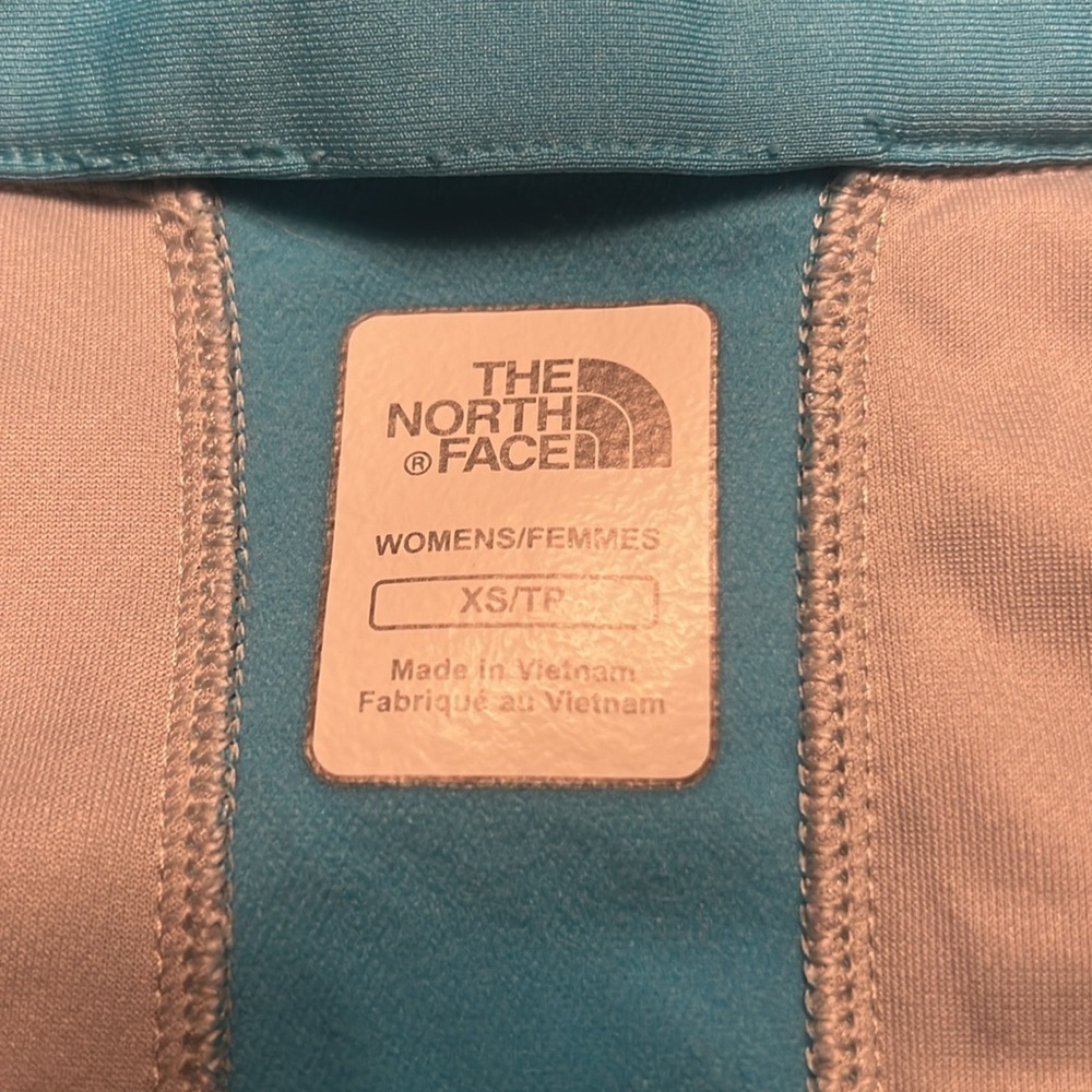 THE NORTH FACE Primaloaft Hybrid Zip Up Animagi Running Jacket Teal Blue Size XS - Picture 7 of 11